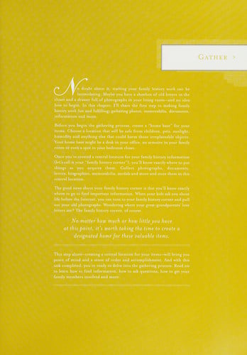 Family History Scrapbooking