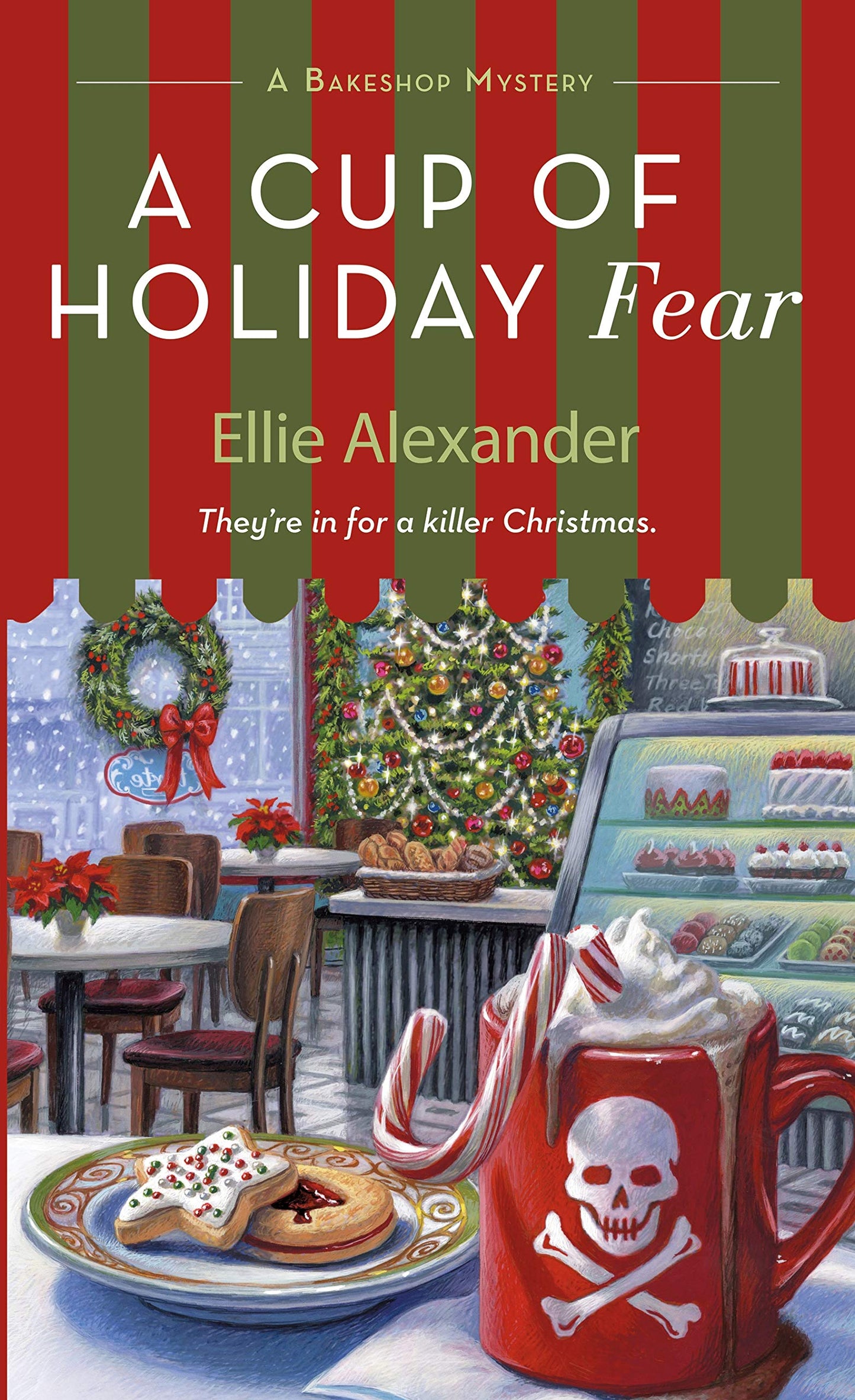 A Cup of Holiday Fear: A Bakeshop Mystery (A Bakeshop Mystery, 10) - 8977