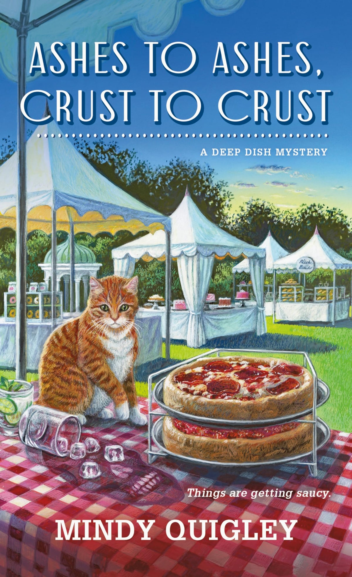 Ashes to Ashes, Crust to Crust: A Deep Dish Mystery (Deep Dish Mysteries, 2)