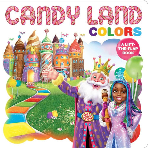 Hasbro Candy Land: Colors (Interactive Books for Kids Ages 0+, Concepts Board Books for Kids, Educational Board Books for Kids)
