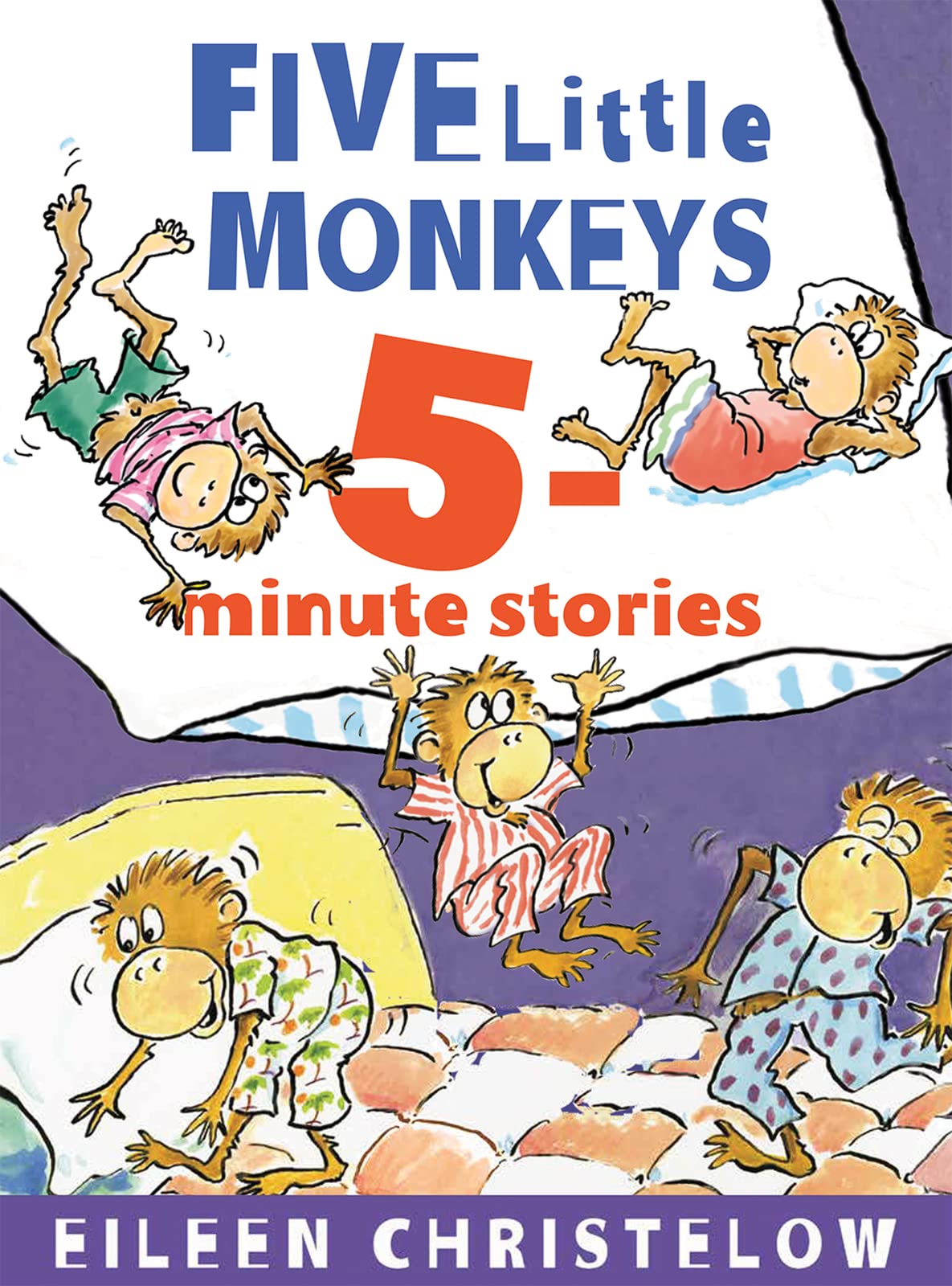 Five Little Monkeys 5-Minute Stories: Eight Funny and Mischievous Monkey Adventures for Kids (Ages 4-8) (A Five Little Monkeys Story)