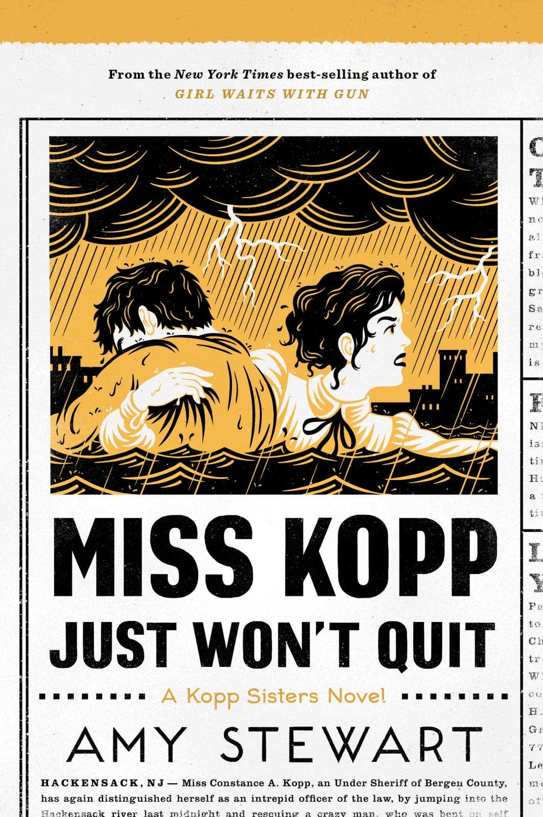 Miss Kopp Just Won't Quit (A Kopp Sisters Novel, 4) - 9104