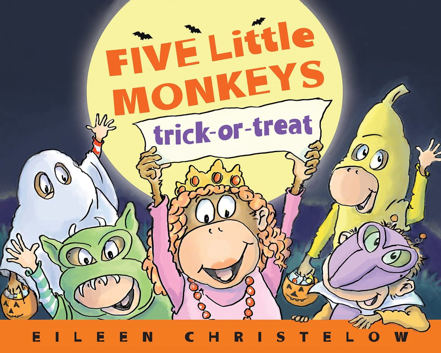 Five Little Monkeys Trick-or-Treat: A Great Fall and Halloween Read for Kids (A Five Little Monkeys Story)
