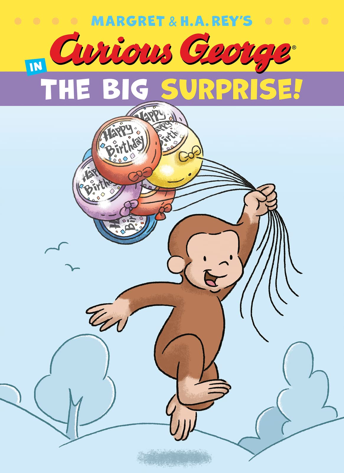 Curious George in the Big Surprise! (Curious George’s Funny Readers)