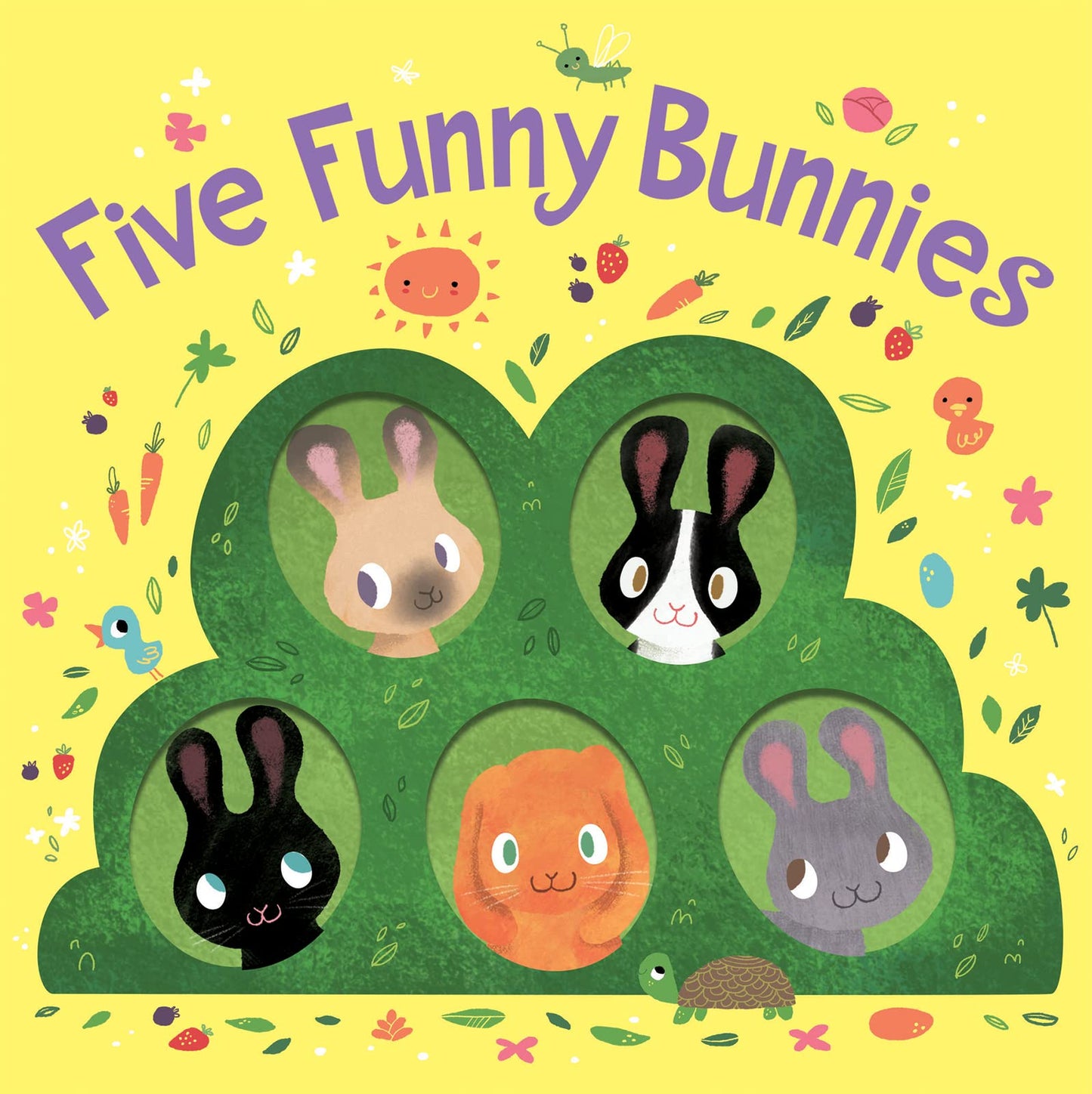Five Funny Bunnies: An Easter And Springtime Book For Kids – A Rhyming Read-Aloud Story about Counting for Preschoolers
