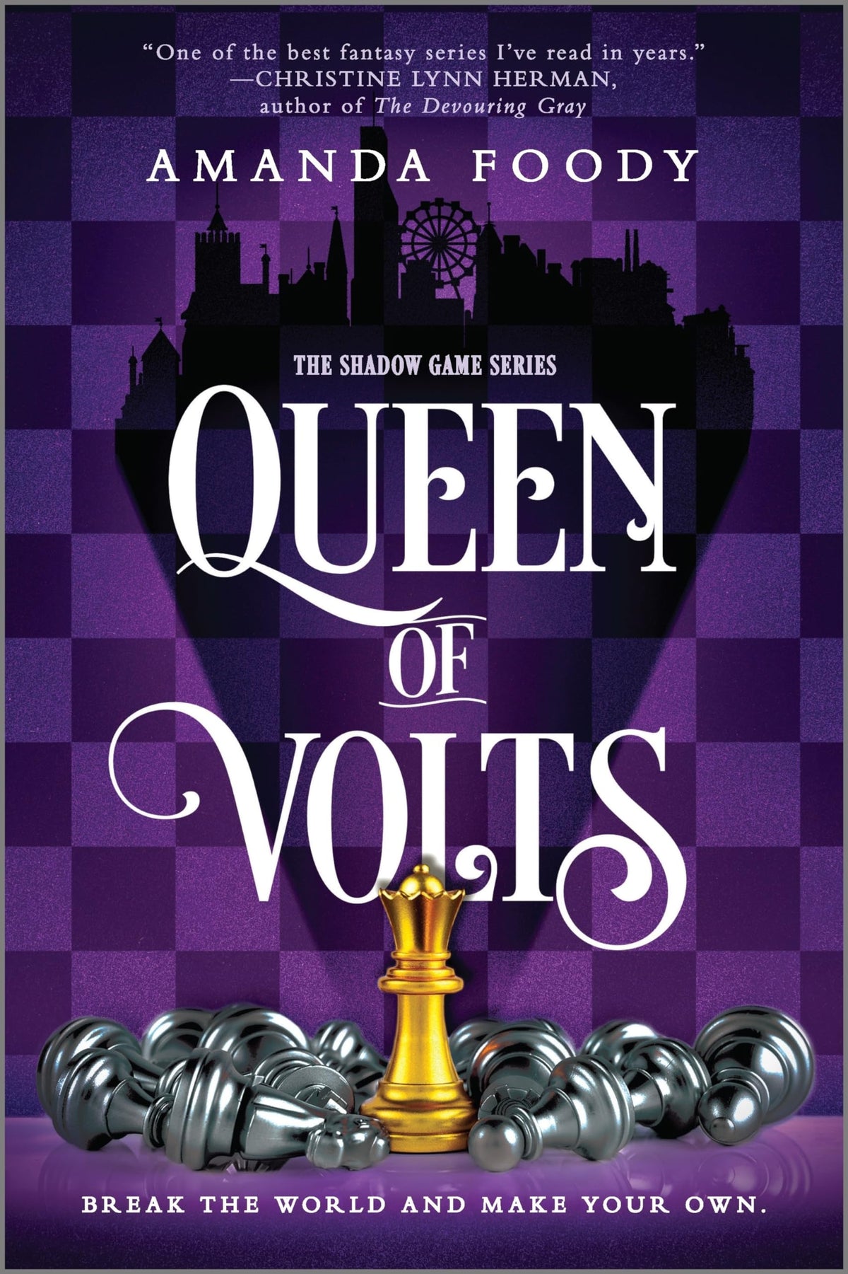 Queen of Volts: An Intense Enemies to Lovers YA Fantasy Where the Final Game Begins (The Shadow Game Series, 3)