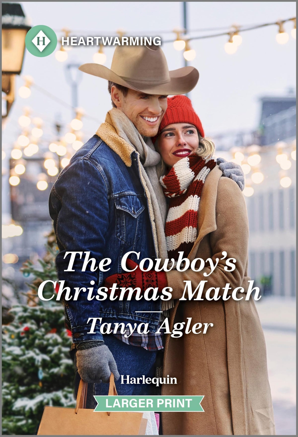 The Cowboy's Christmas Match: A Clean and Uplifting Romance – A Sweet Friends to Lovers Western Story (A Violet Ridge Novel, 4)