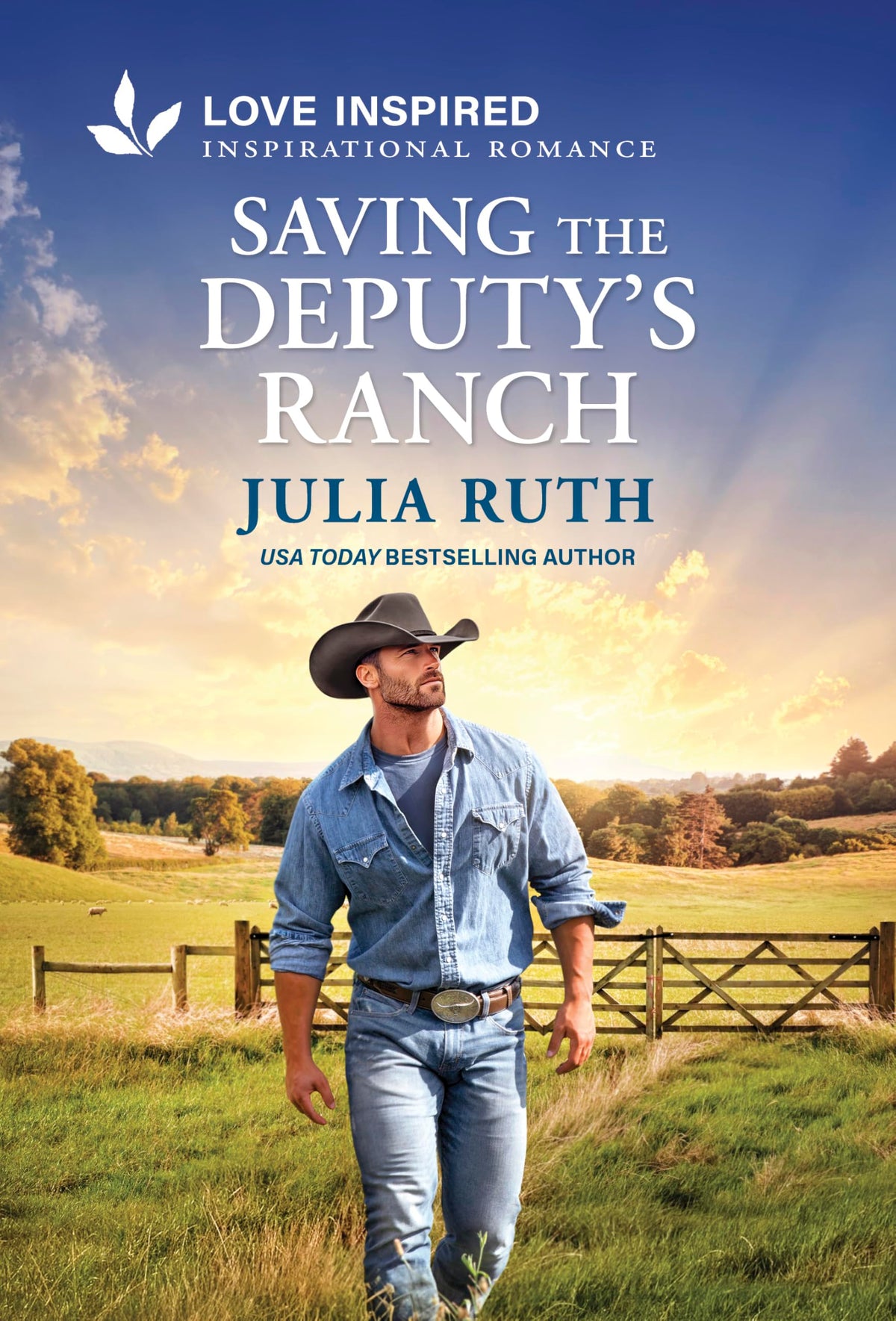 Saving the Deputy's Ranch: An Uplifting Inspirational Romance (Four Sisters Ranch, 5)