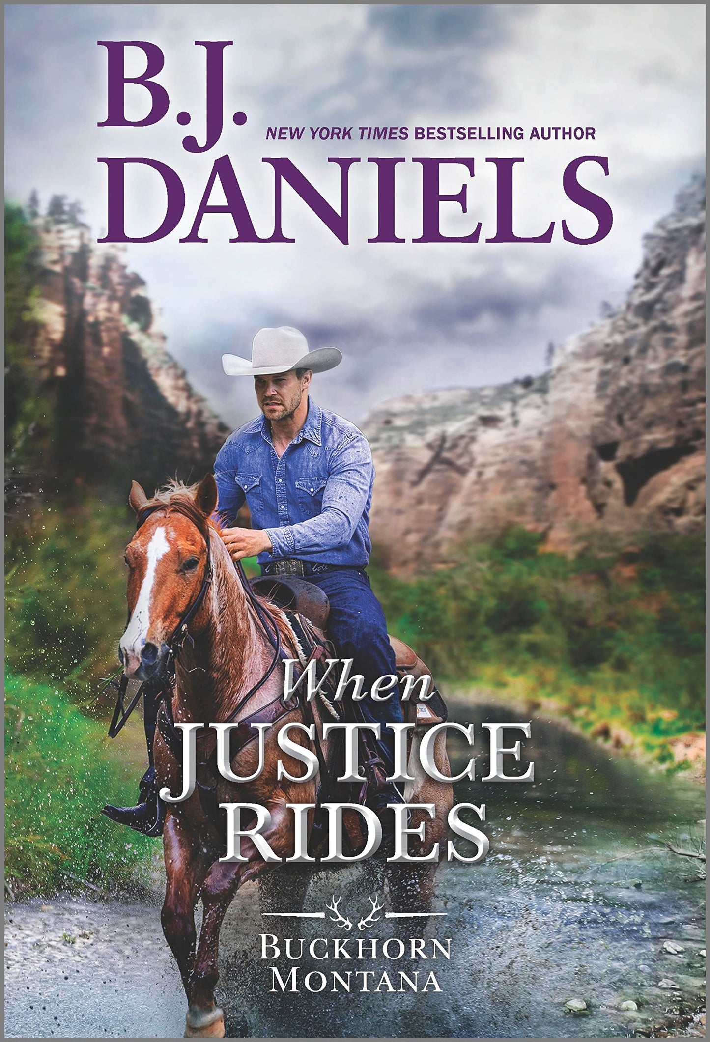 WHEN JUSTICE RIDES (A BUCKHORN,
