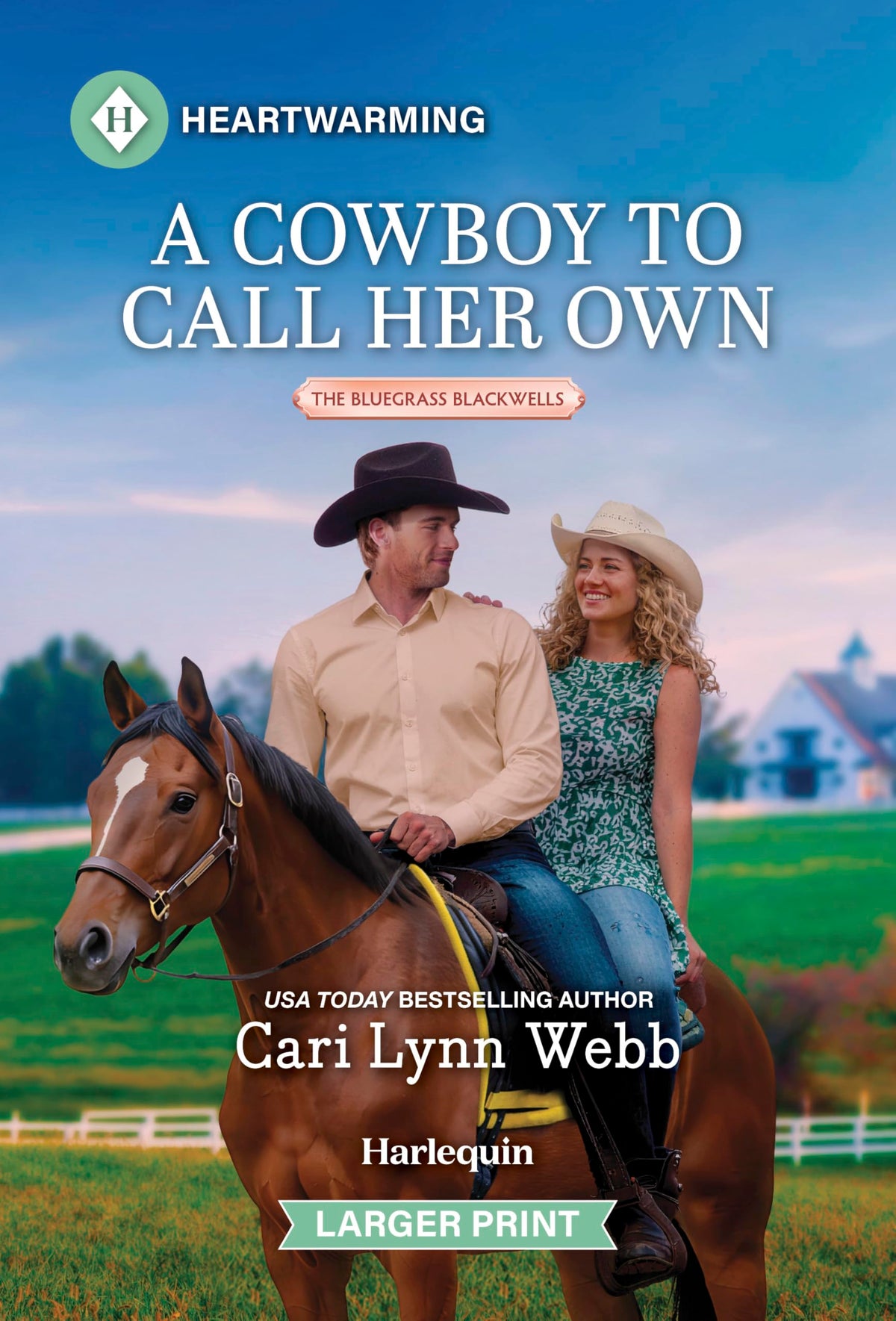 A Cowboy to Call Her Own: A Clean and Uplifting Romance – An Opposites Attract Contemporary Story Set in Kentucky Racing Stables (The Bluegrass Blackwells, 1)