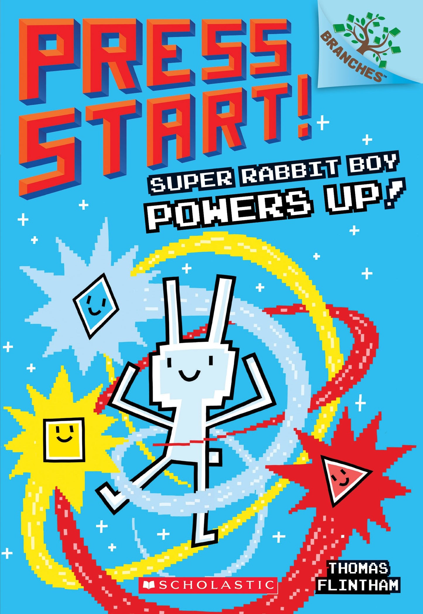 Super Rabbit Boy Powers Up! A Branches Book (Press Start! #2) (2) - 4239