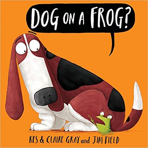 DOG ON A FROG?