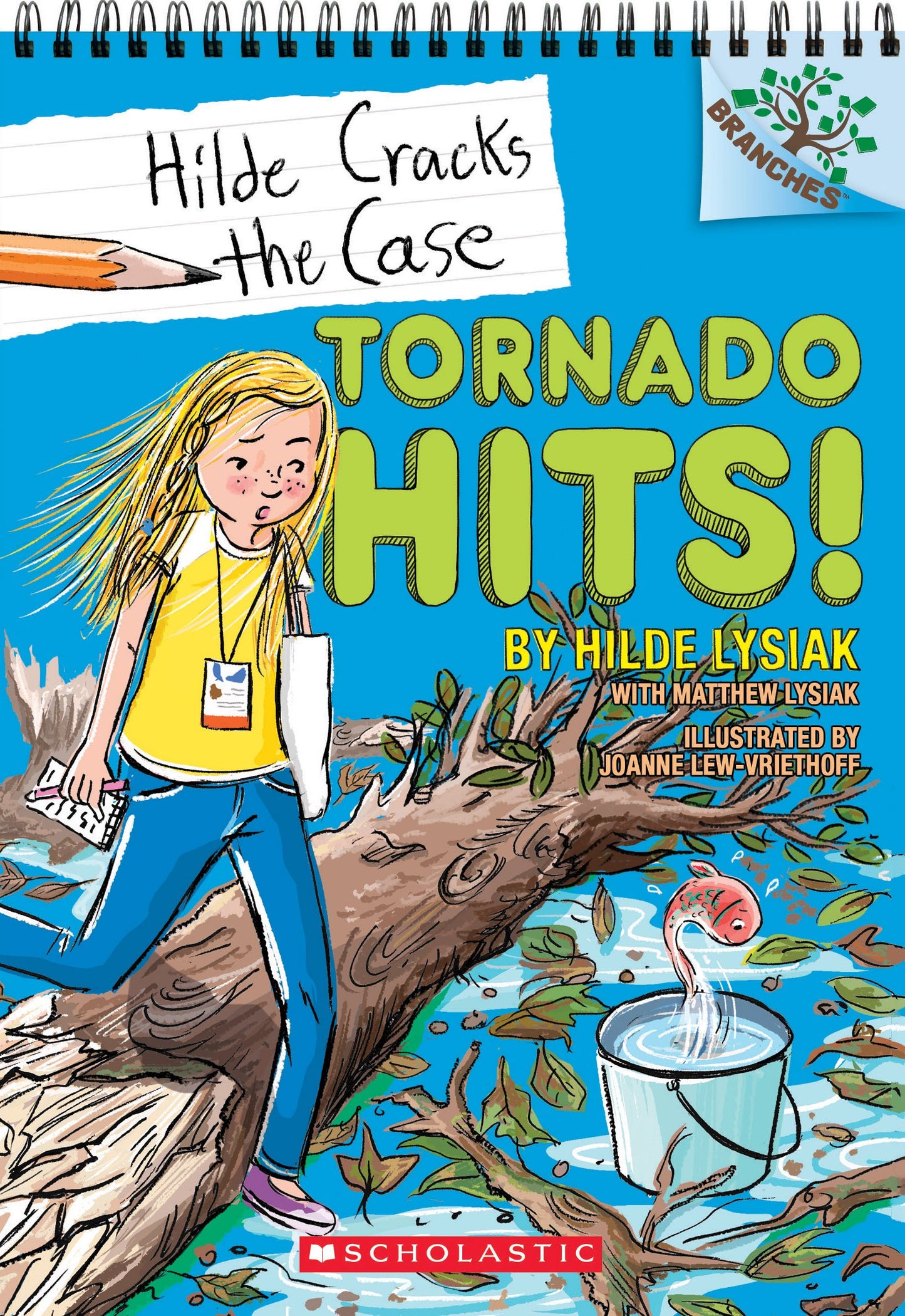 Tornado Hits!: A Branches Book (Hilde Cracks the Case #5) (5) - 9856