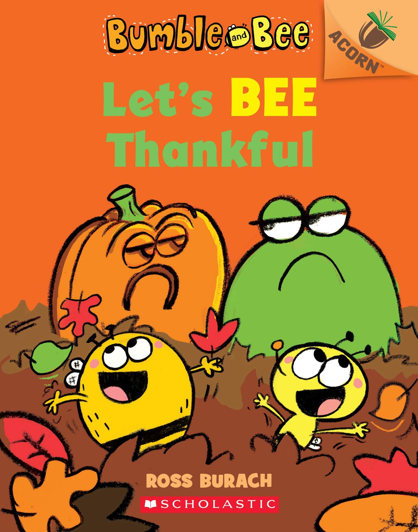 Let's Bee Thankful: An Acorn Book (Bumble and Bee #3) (3)