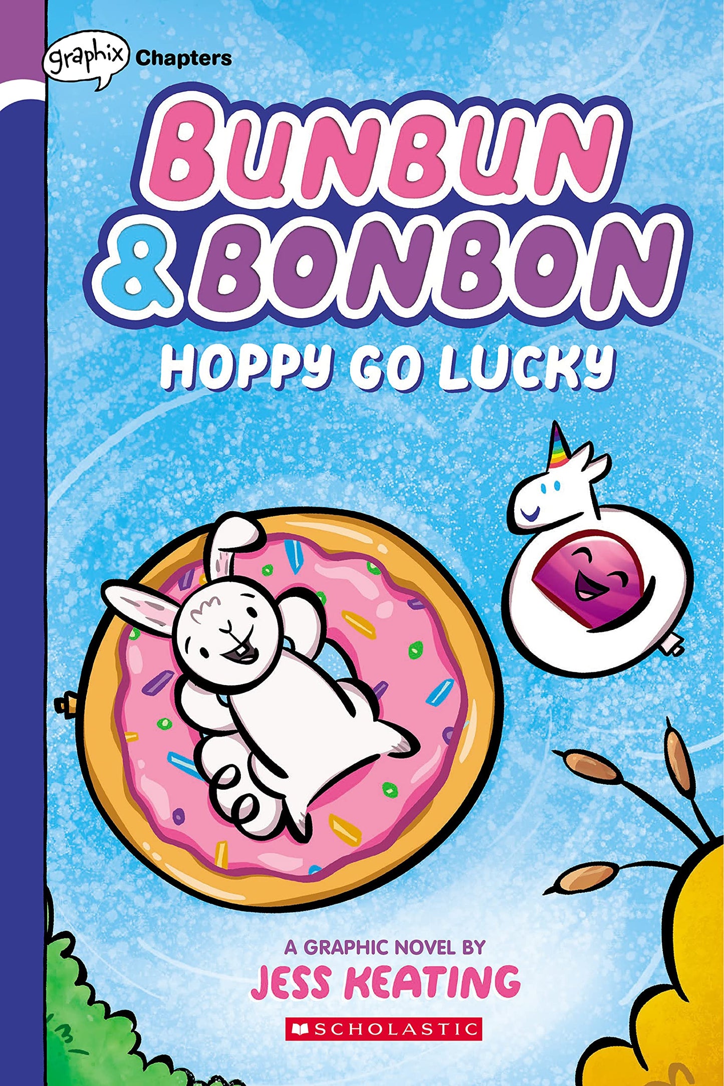Hoppy Go Lucky: A Graphix Chapters Book (Bunbun & Bonbon #2) (2)