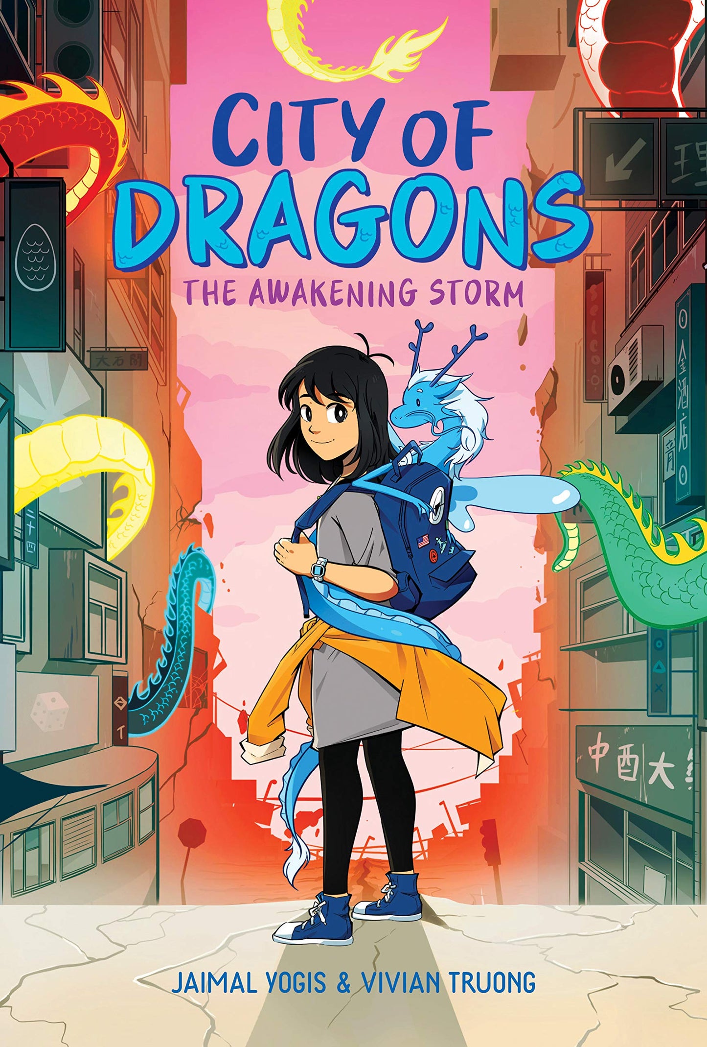The Awakening Storm: A Graphic Novel (City of Dragons #1) - 1186