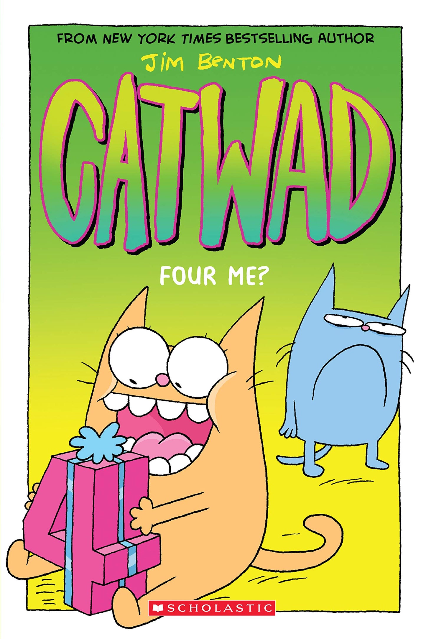 Four Me? A Graphic Novel (Catwad #4) (4) - 754
