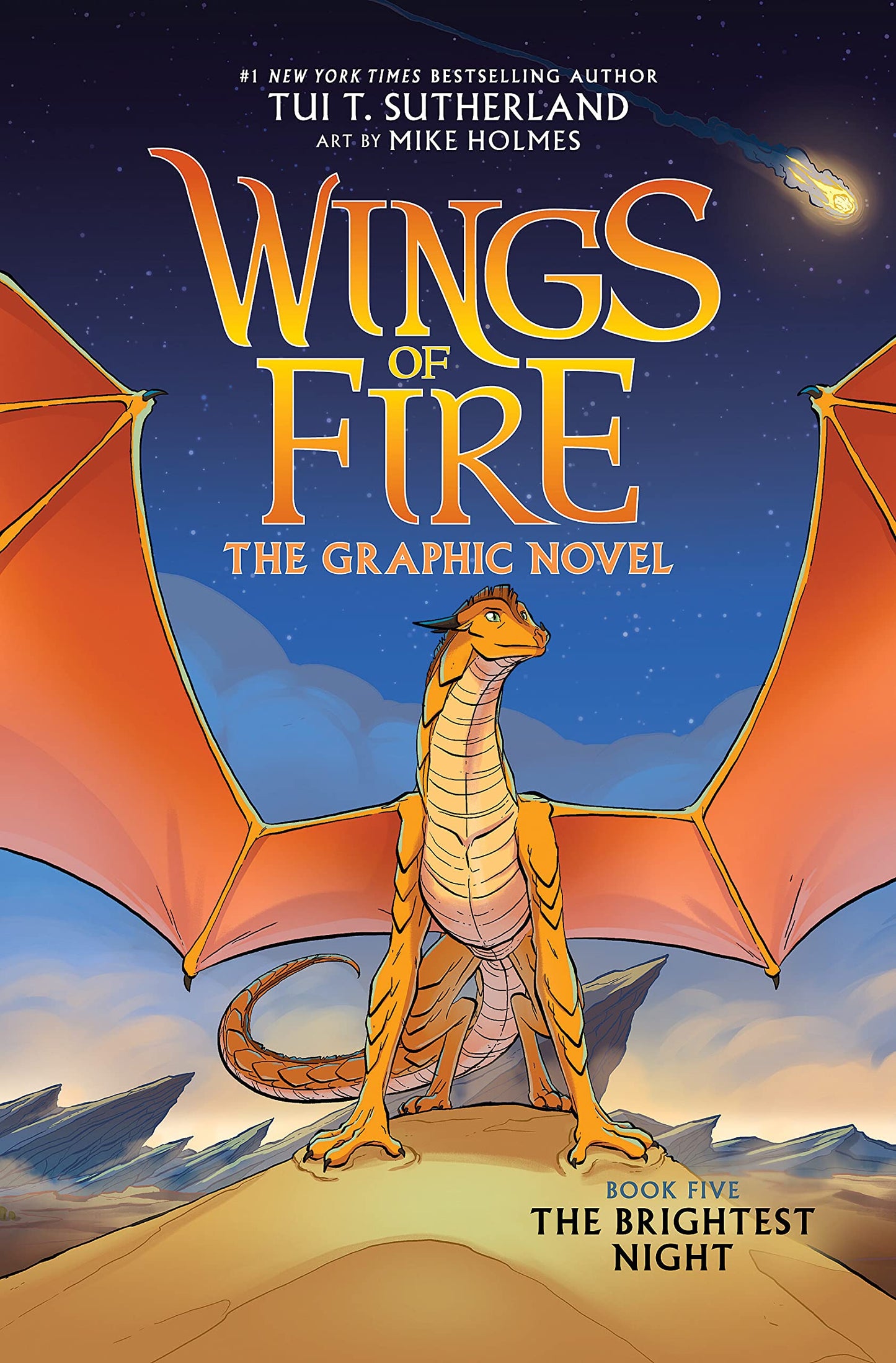 Wings of Fire: The Brightest Night: A Graphic Novel (Wings of Fire Graphic Novel #5) (5)