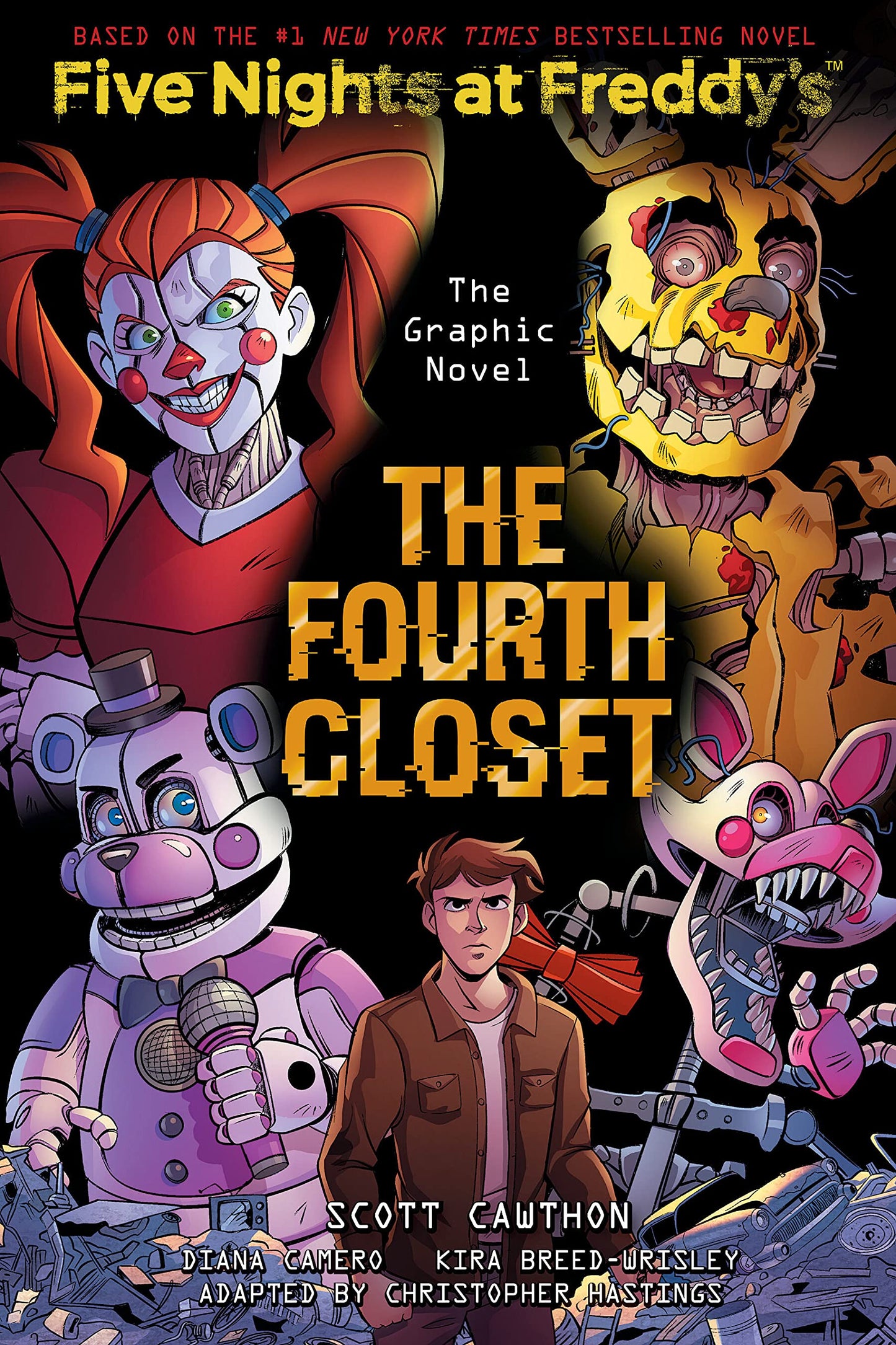 The Fourth Closet: Five Nights at Freddys (Five Nights at Freddys Graphic Novel #3) (Five Nights at Freddy's Graphic Novels)
