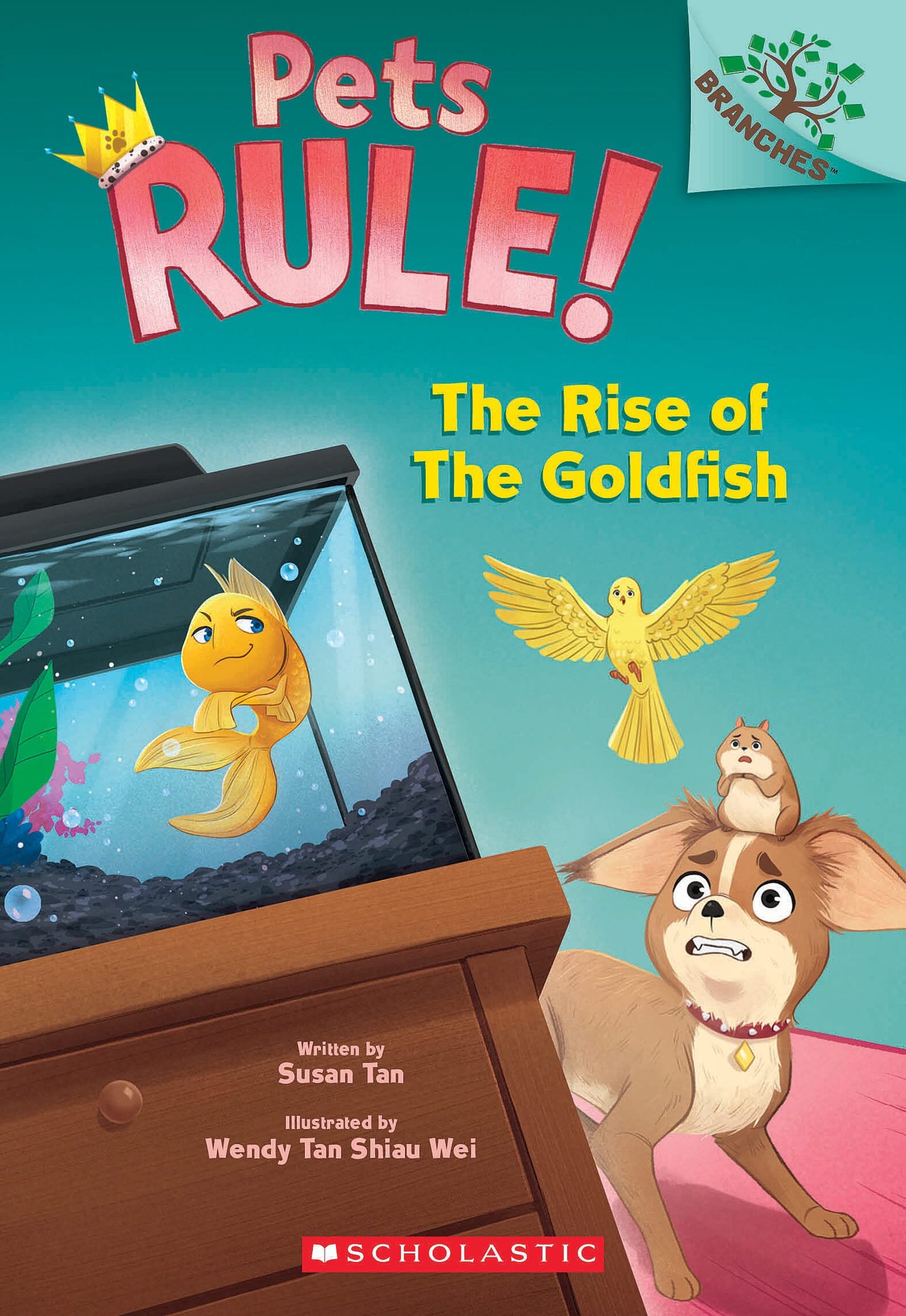 The Rise of the Goldfish: A Branches Book (Pets Rule! #4) (4)