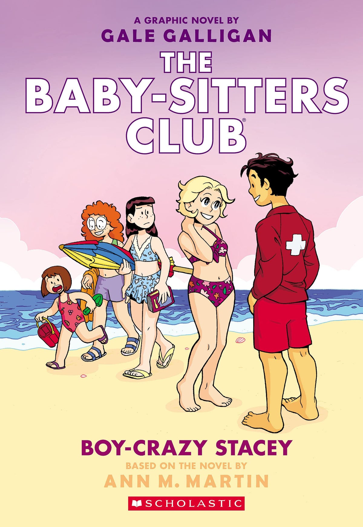 Boy-Crazy Stacey: A Graphic Novel (The Baby-Sitters Club #7) (7) (The Baby-Sitters Club Graphix)