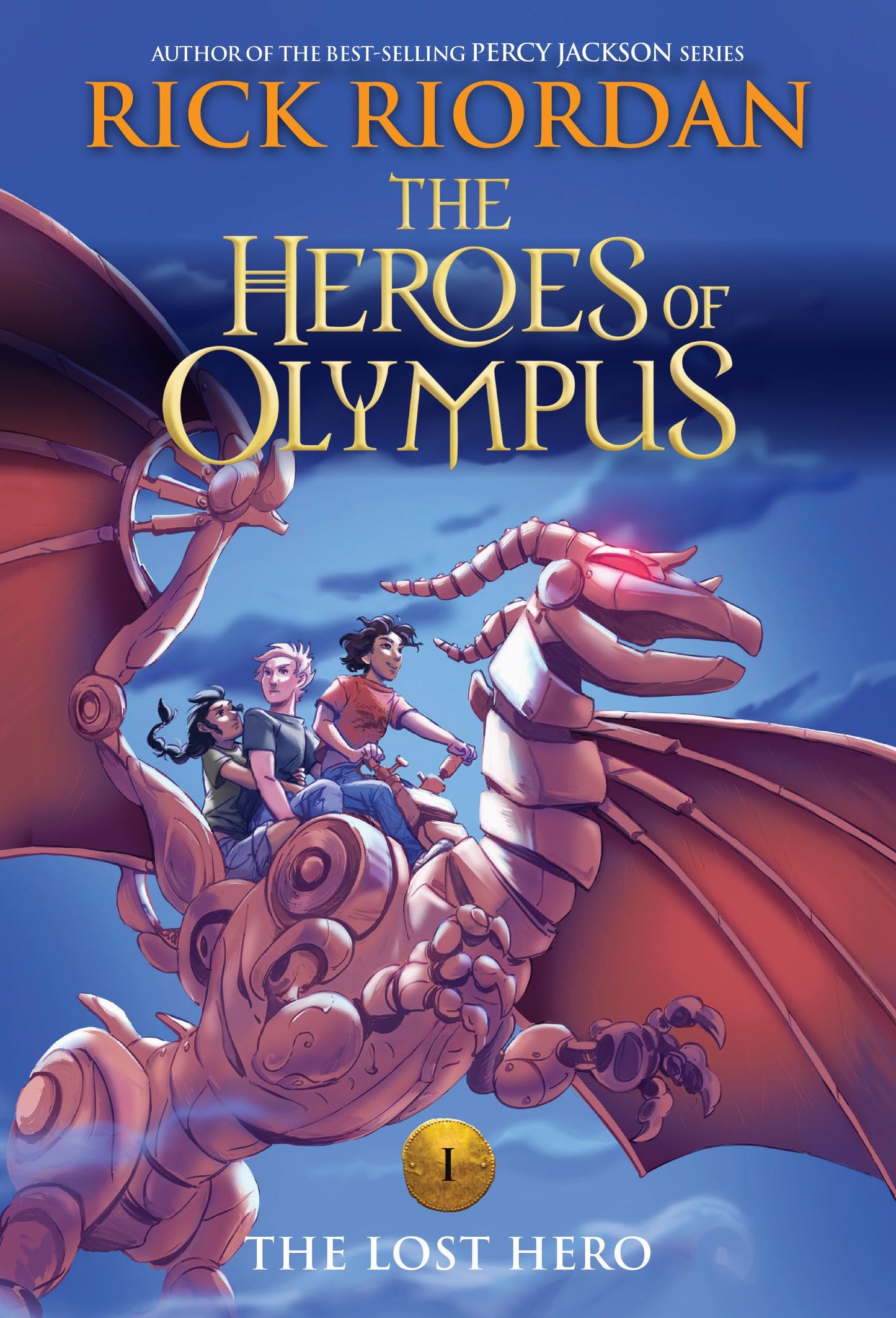 The Heroes of Olympus, Book One: The Lost Hero - (new cover) - 9235