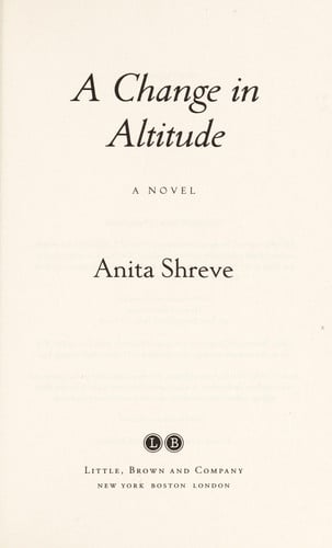 A Change in Altitude: A Novel