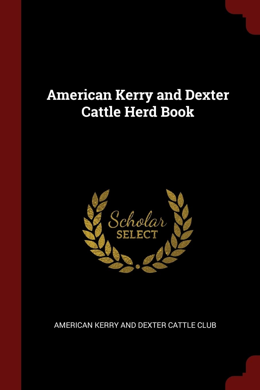 American Kerry and Dexter Cattle Herd Book