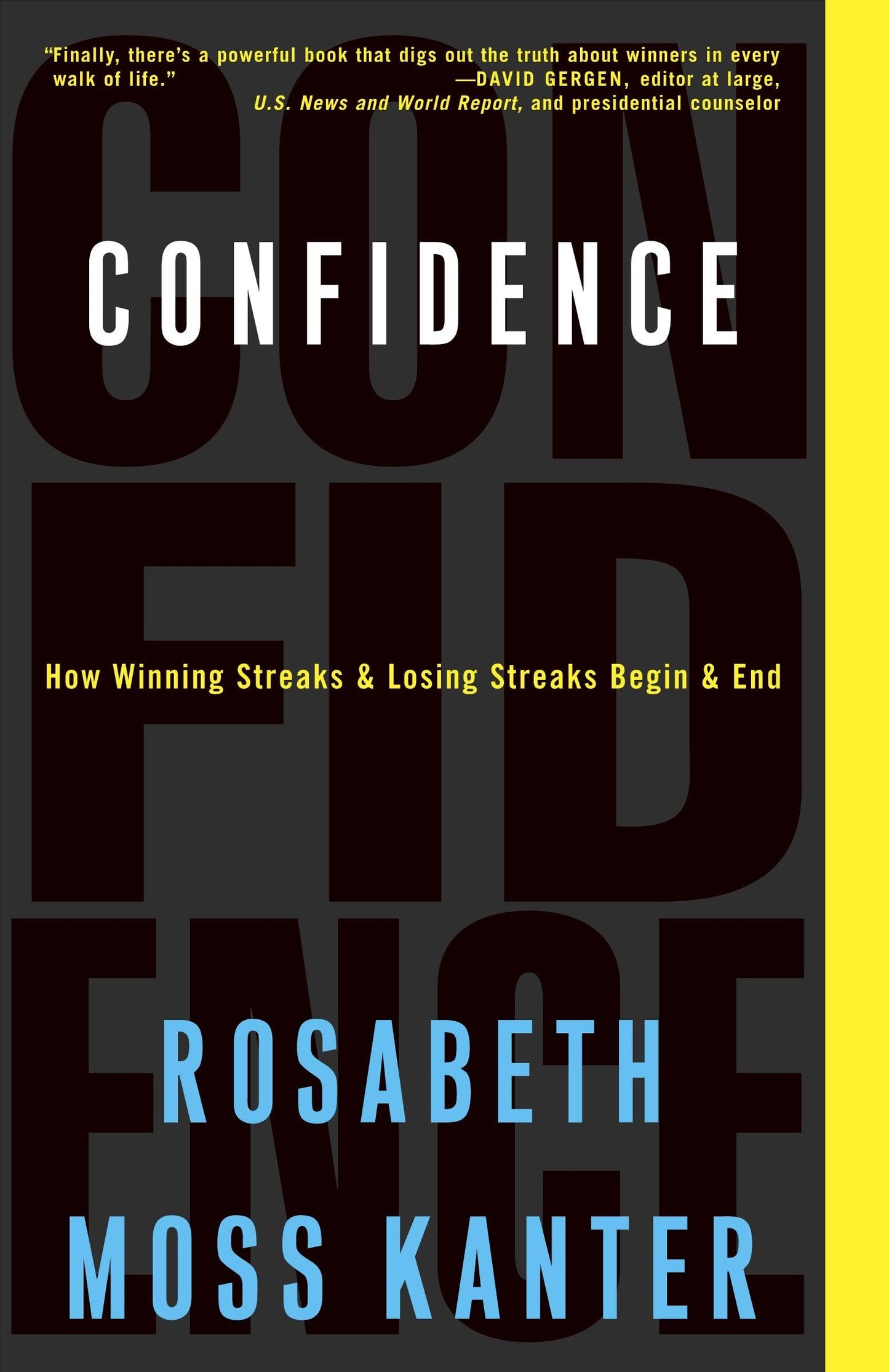 Confidence: How Winning Streaks and Losing Streaks Begin and End - 5892