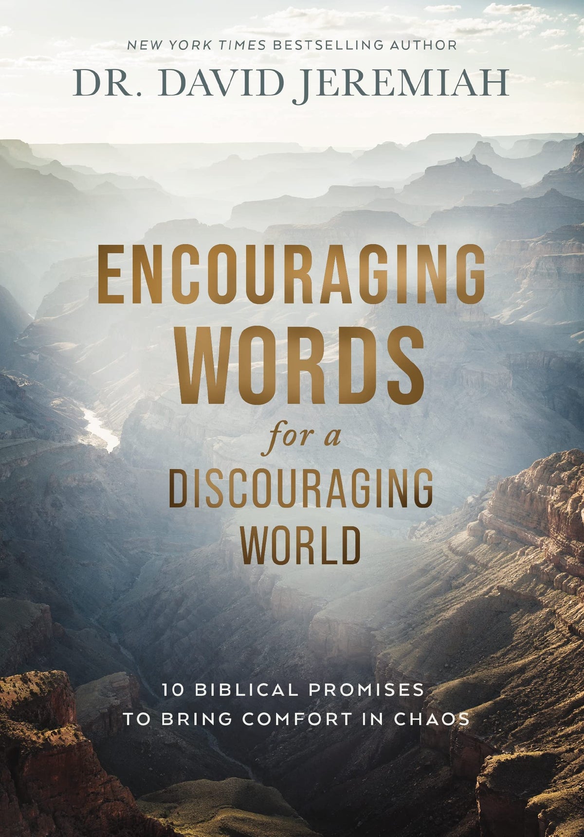 Encouraging Words for a Discouraging World: 10 Biblical Promises to Bring Comfort in Chaos (A Devotional) – The Perfect Christian New Year's Resolution Gift