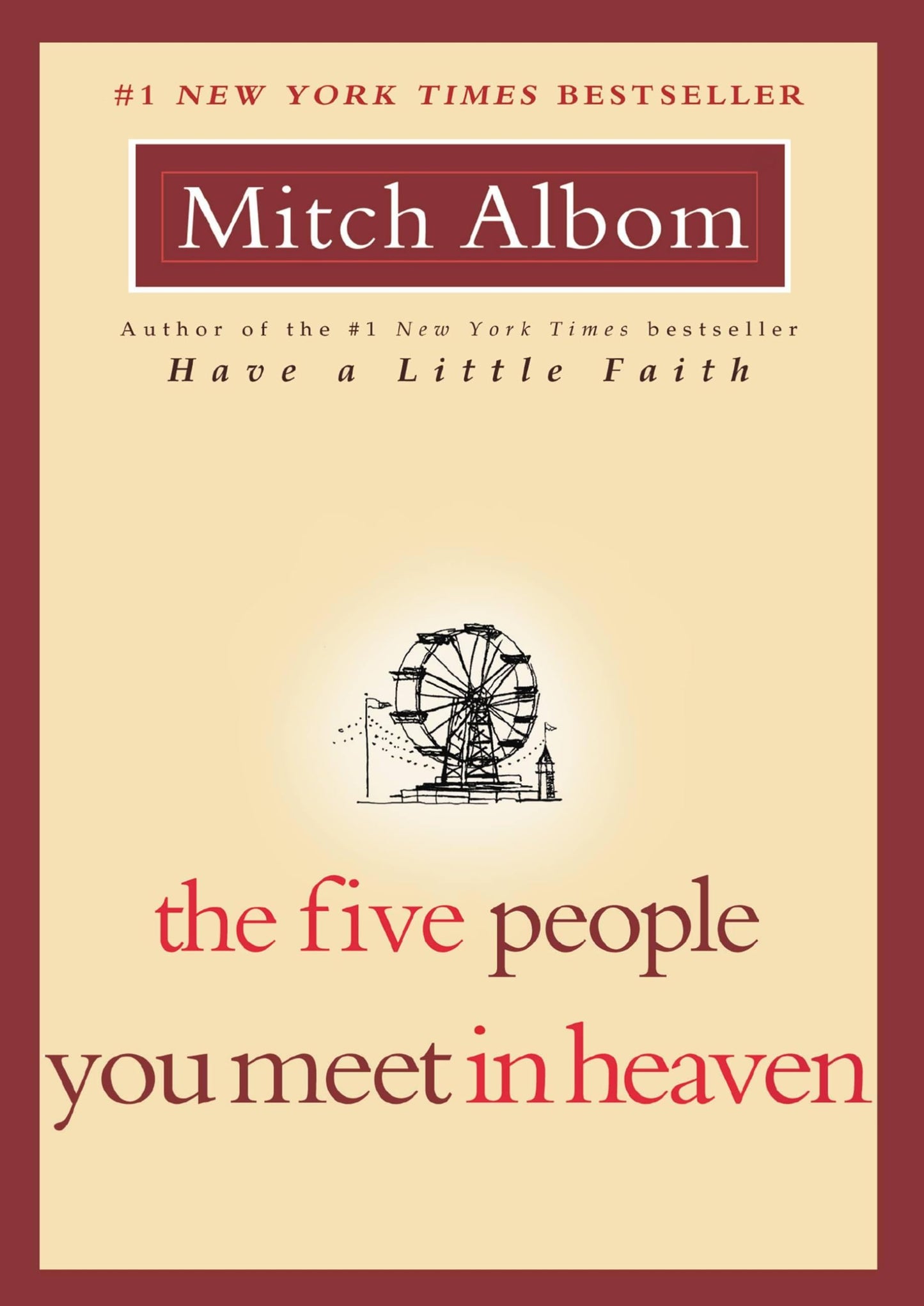 THE FIVE PEOPLE YOU MEET IN HEAV - 2757