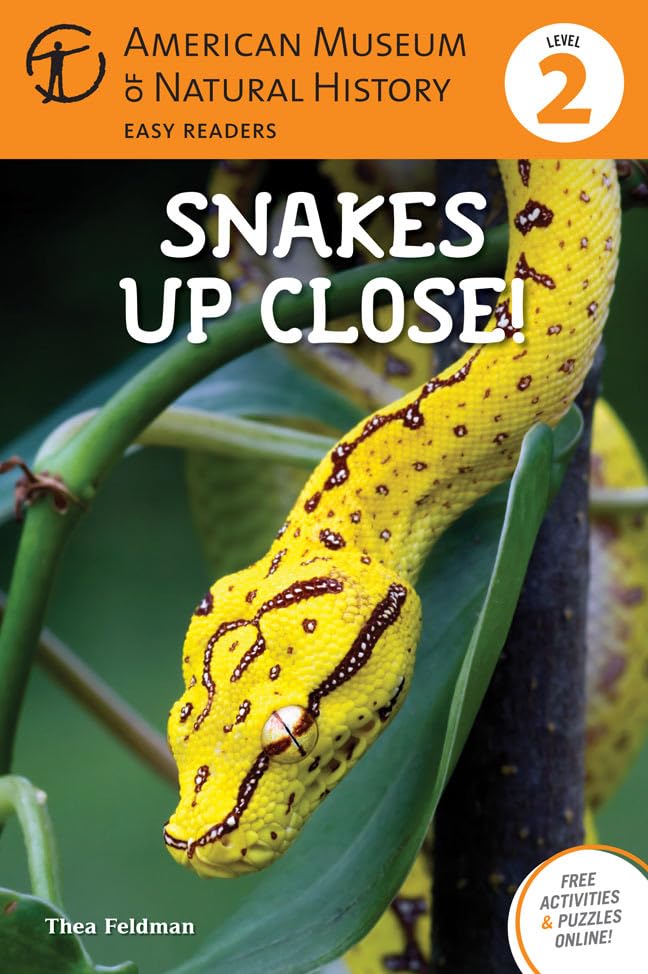 Snakes Up Close!: (Level 2) (Volume 1) (Amer Museum of Nat History Easy Readers)