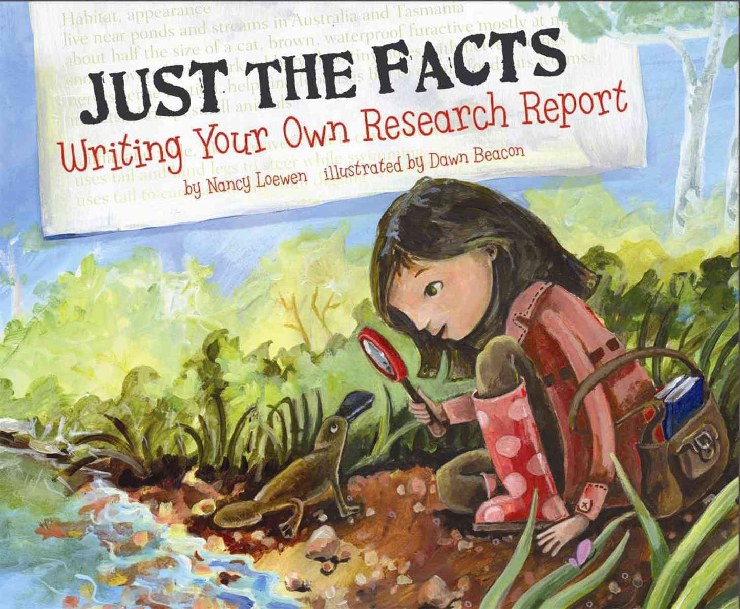 Just the Facts: Writing Your Own Research Report (Writer's Toolbox)