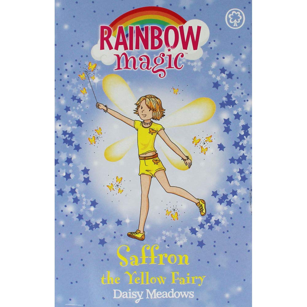 RAINBOW MAGIC "SAFFRON" The Yellow Fairy - Rainbow Fairies, Book 3