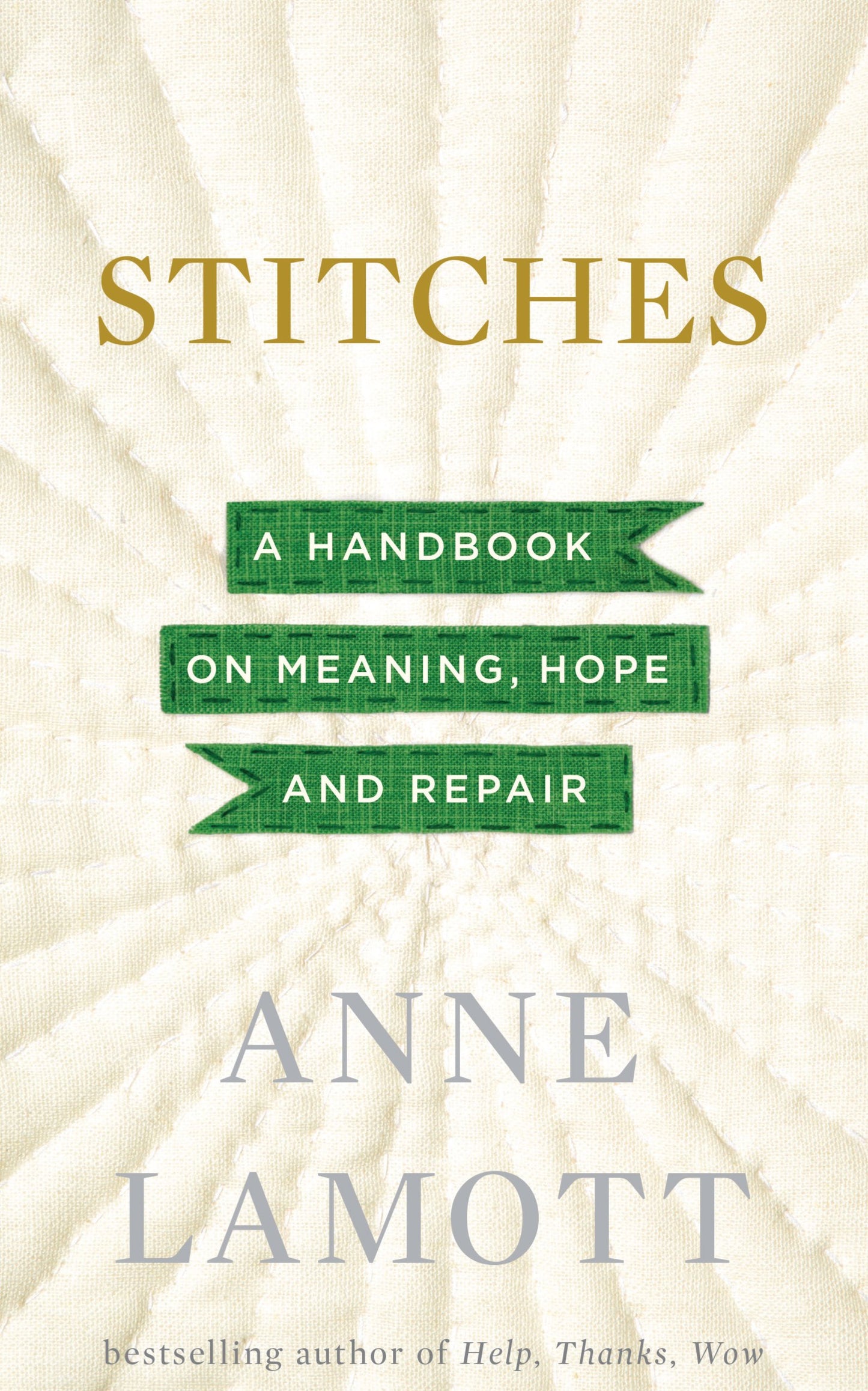 Stitches: A Handbook on Meaning, Hope, and Despair (Thorndike Press Large Print Core)