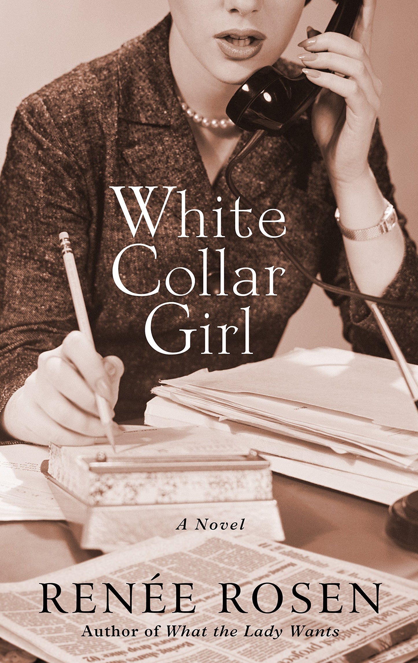 White Collar Girl (Thorndike Press Lrge Print Historical Fiction) - 8479