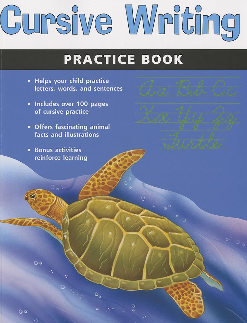 Cursive Writing Practice Book (Flash Kids Harcourt Family Learning) - 6907