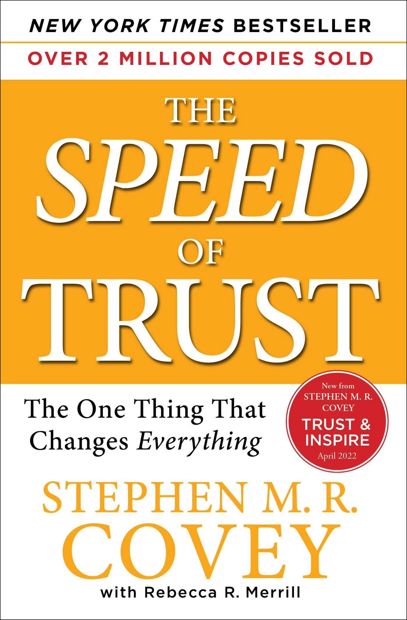 THE SPEED OF TRUST: THE ONE THIN