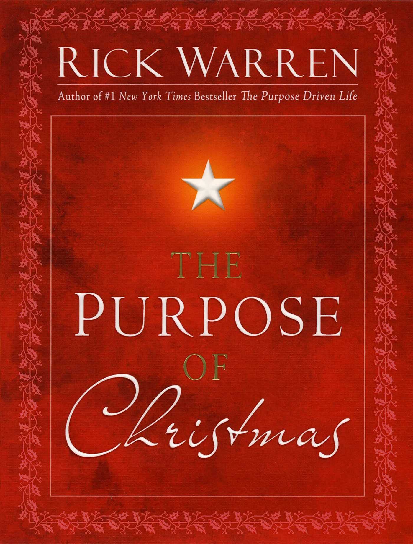 THE PURPOSE OF CHRISTMAS