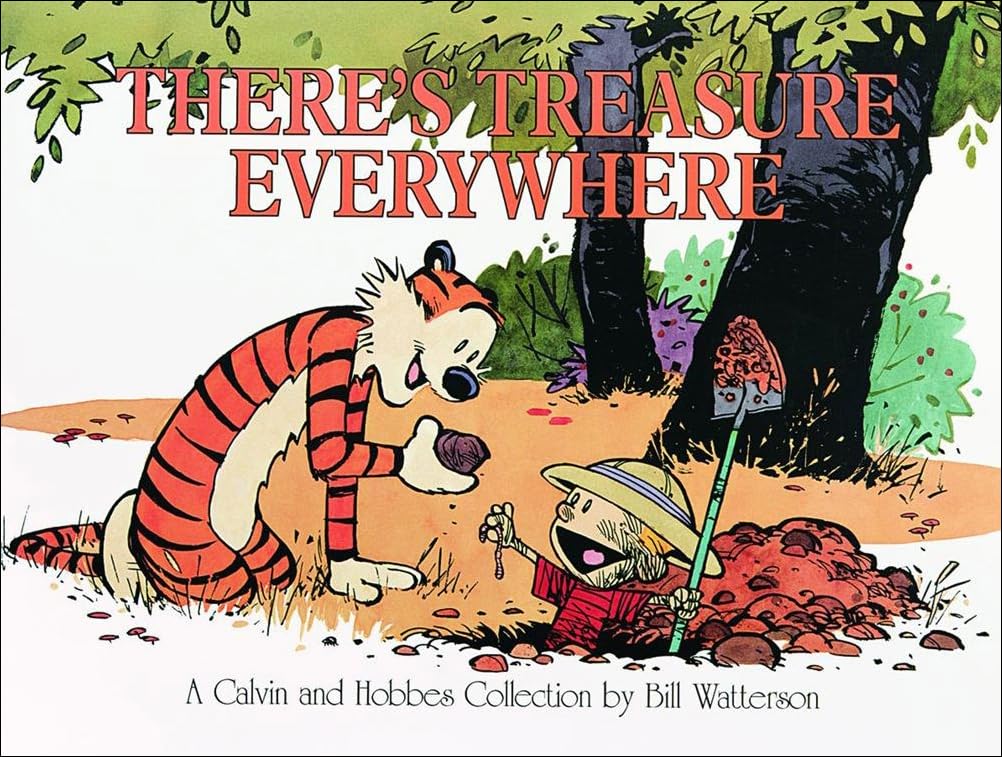 There's Treasure Everywhere: A Calvin and Hobbes Collection - 8699
