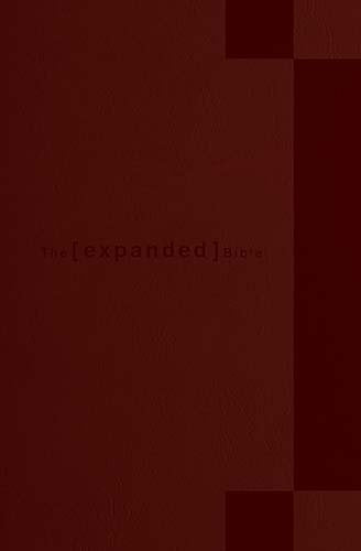 The Expanded Bible, Chestnut, Leathersoft