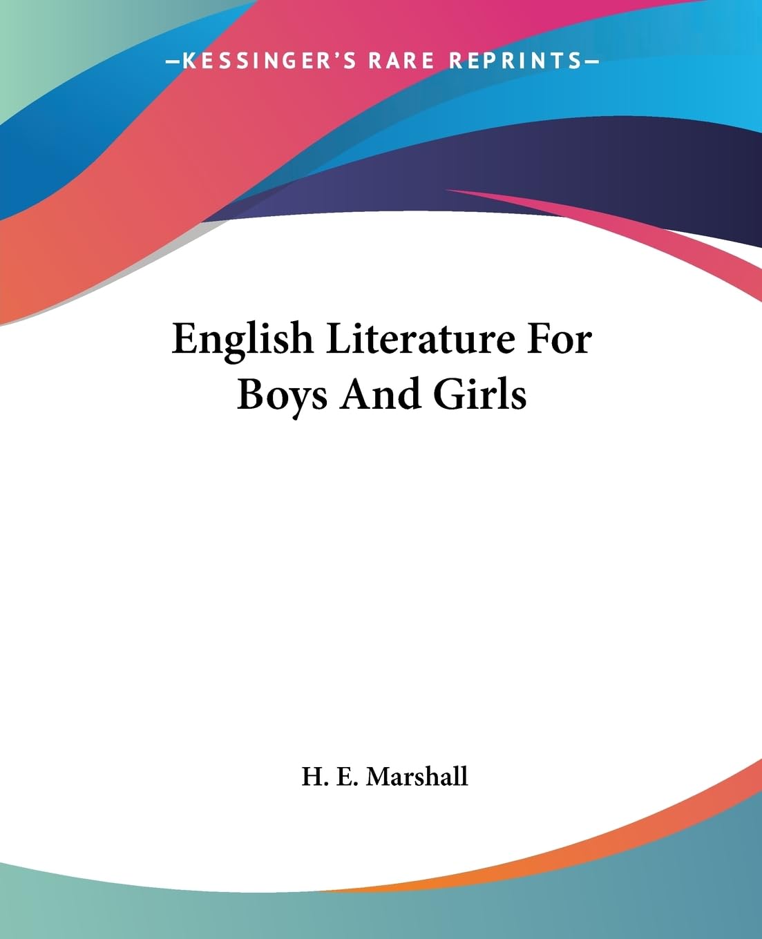 English Literature For Boys And Girls - 9463