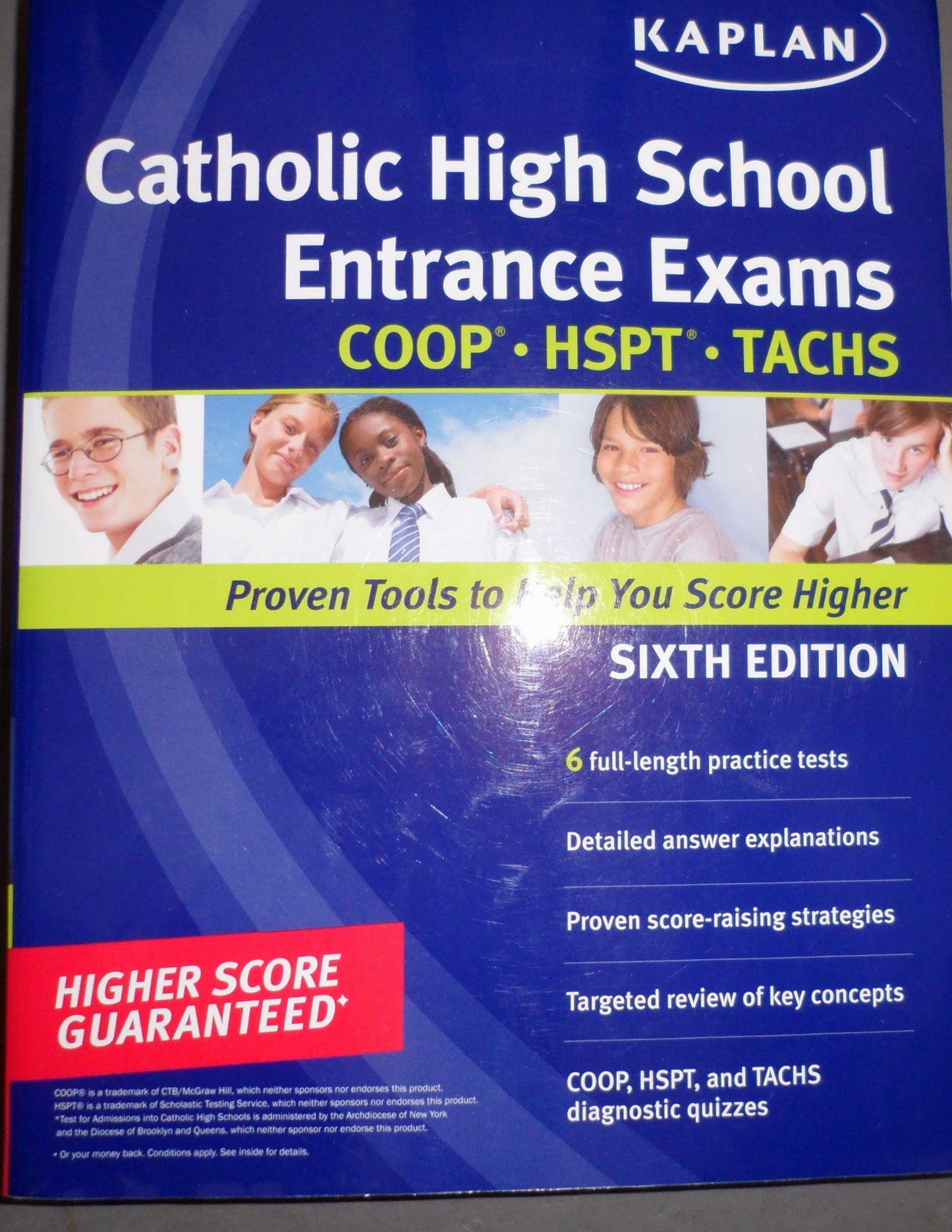 Kaplan Catholic High School Entrance Exams: COOP * HSPT * TACHS (Kaplan Test Prep) - 5266