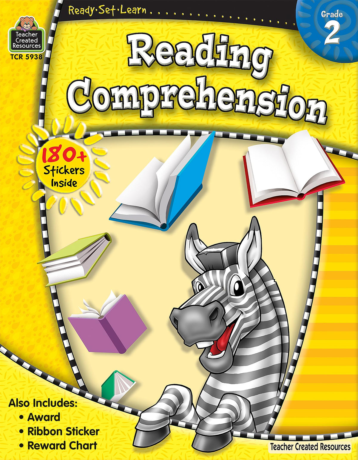 Ready•Set•Learn: Reading Comprehension, Grade 2 from Teacher Created Resources