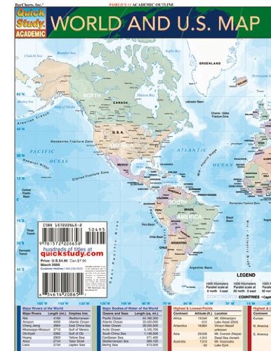 World & U.S. Map