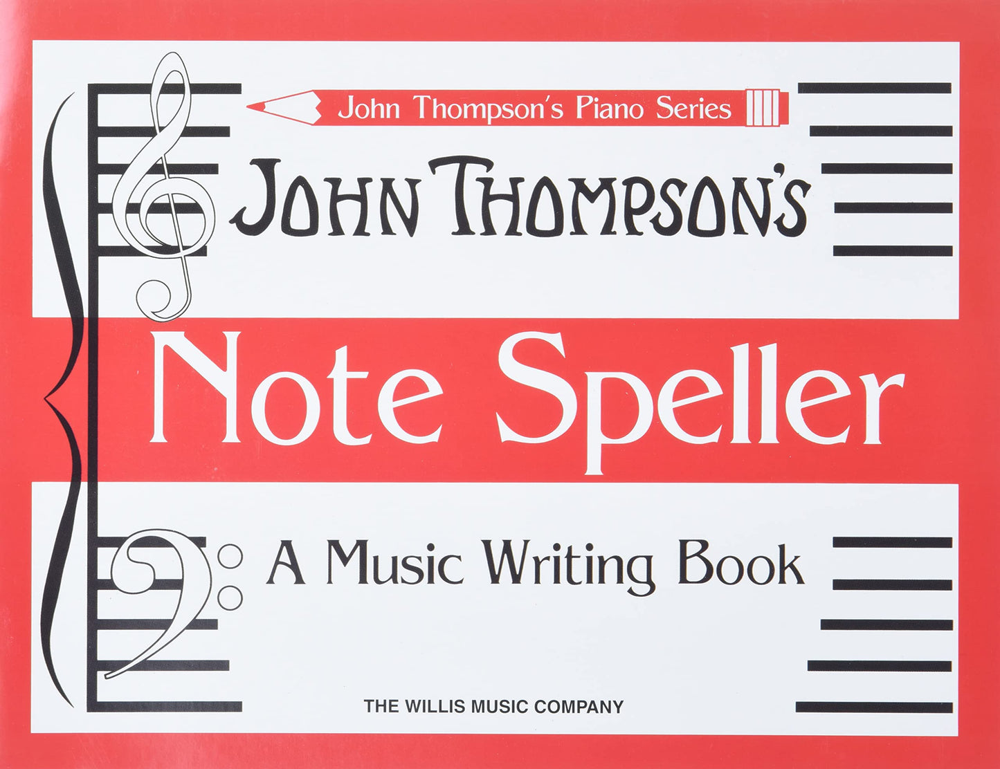 John Thompson's Note Speller A Music Writing Book (John Thompson's Piano) - 3687
