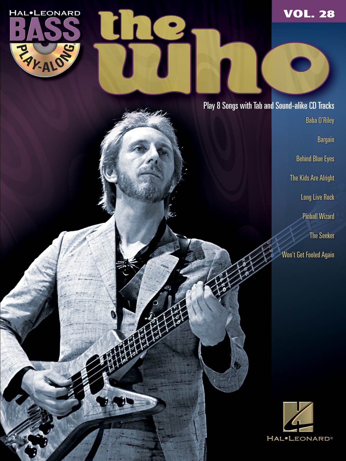 The Who Bass Play-Along Volume 28 Book/Online Audio (Hal Leonard Bass Play-Along)
