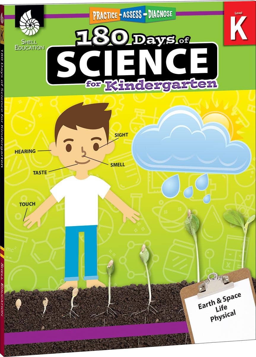 180 Days®: Science for Kindergarten: Practice, Assess, Diagnose