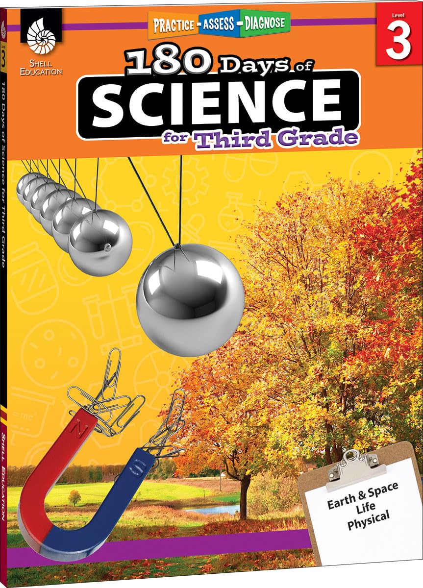 180 Days™: Science for Third Grade: Practice, Assess, Diagnose