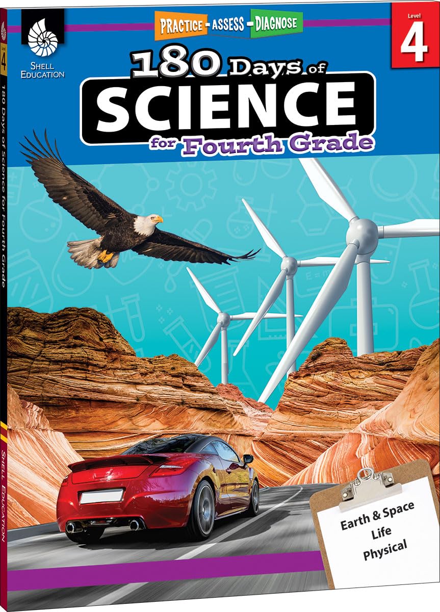 180 Days™: Science for Fourth Grade: Practice, Assess, Diagnose